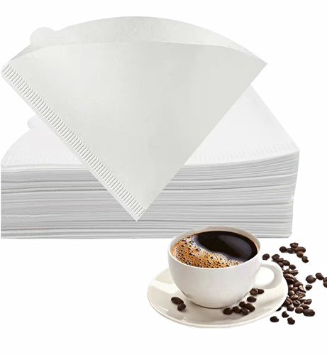 White disposable paper cone - 50,