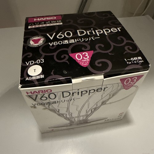 Hario v60 t plastic - hario, vd-03-t