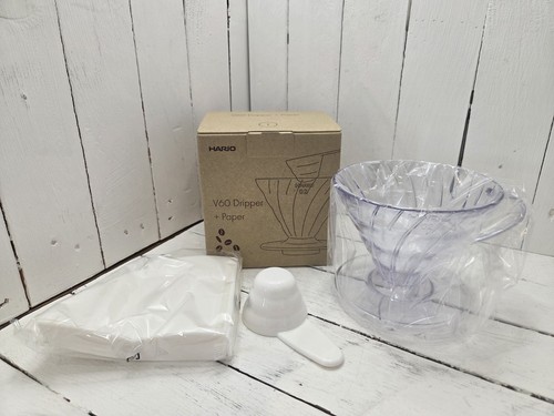 Hario v60 vdr plastic - v60, vdr-02-t