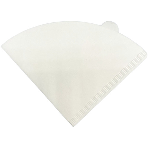 White conical coffee - white, filter