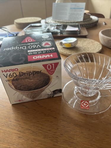 Hario v60 plastic - plastic, coffee