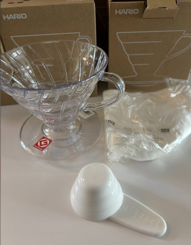 Hario v60 coffee - coffee, dripper