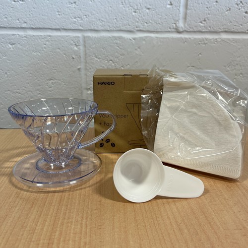Hario coffee v60 size clear - coffee,